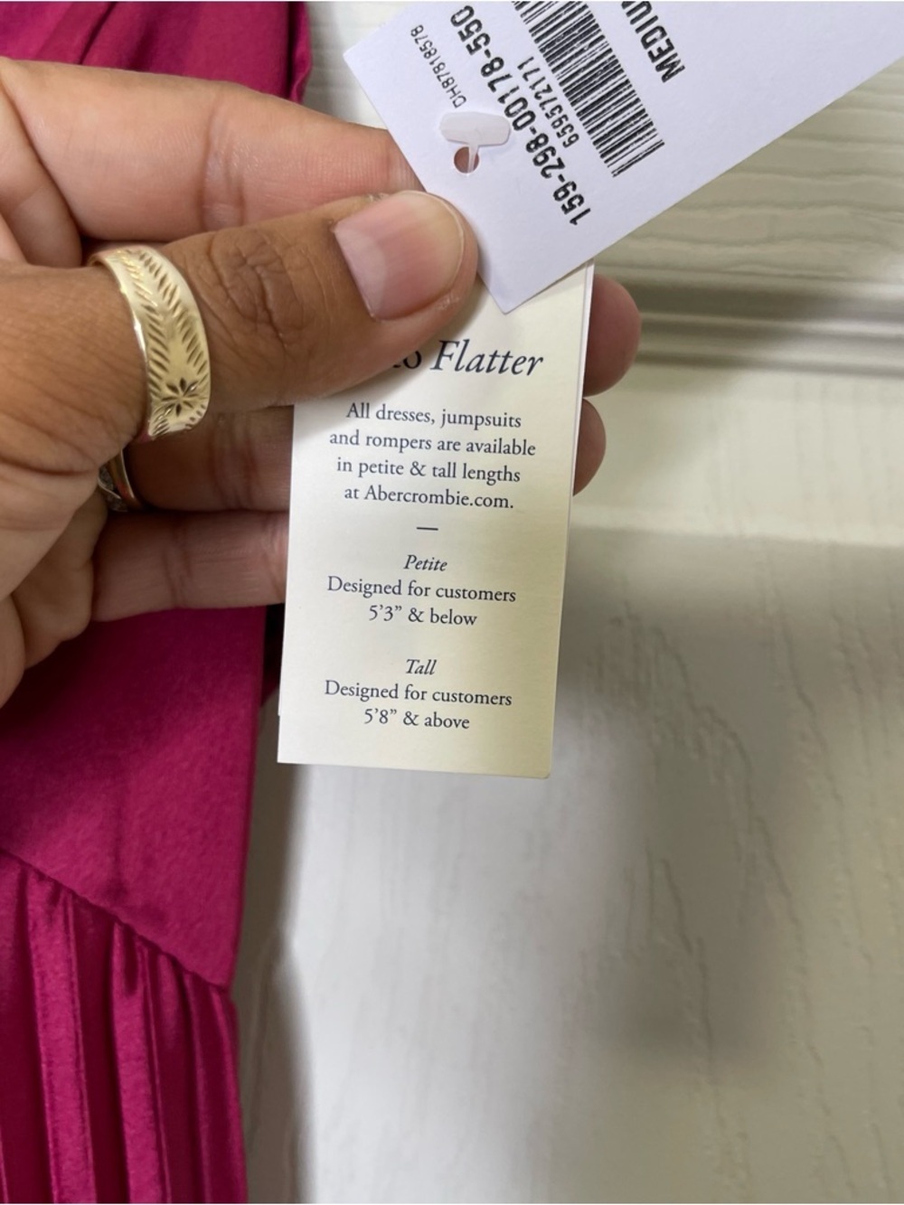Abercrombie Giselle Clasp-Back Pleated Midi Dress - Picture 5 of 9